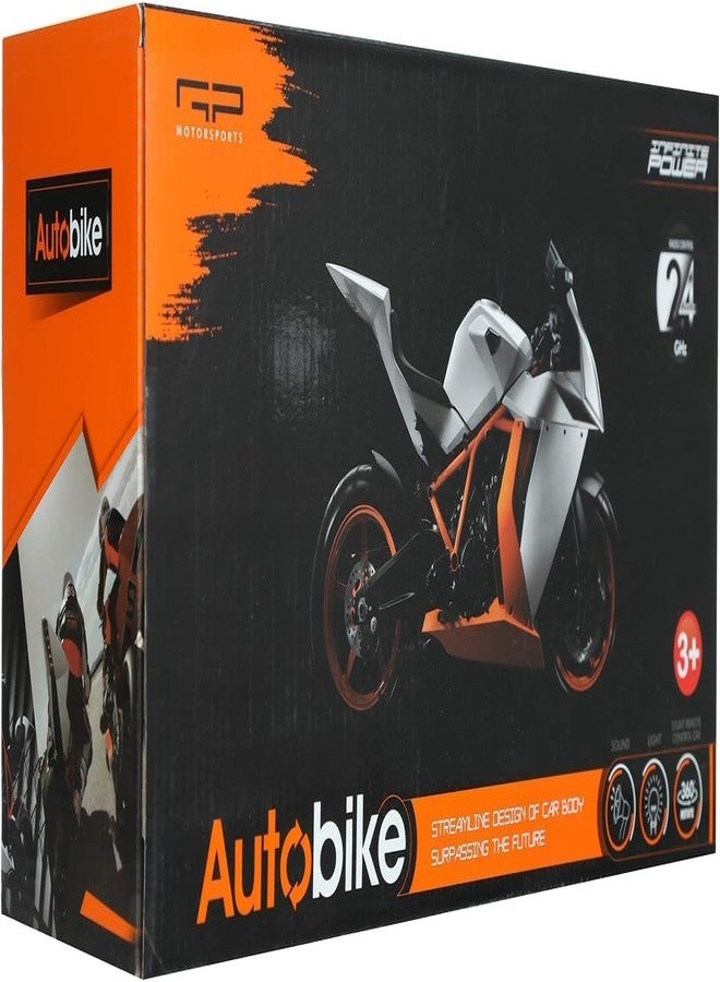 TONICTOYS لعبة دراجة نارية عالية السرعة تعمل بجهاز تحكم عن بعد من TONICTOYS - دراجة حركات بهلوانية قابلة لإعادة الشحن مع أضواء LED ووضع الانجراف للأطفال والكبار (متعددة الألوان) - Image 3